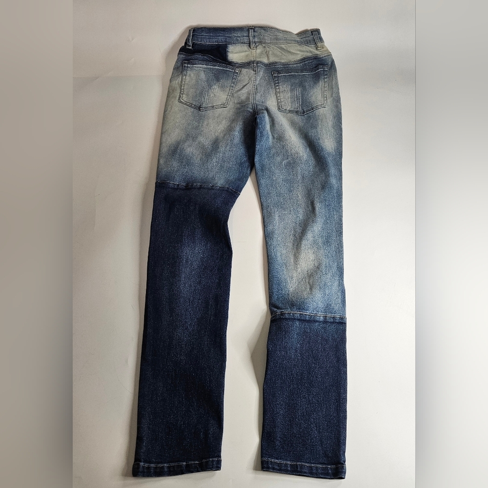 VENUS Skinny Distressed Jeans Color Block Women Size 6 - Picture 2 of 2